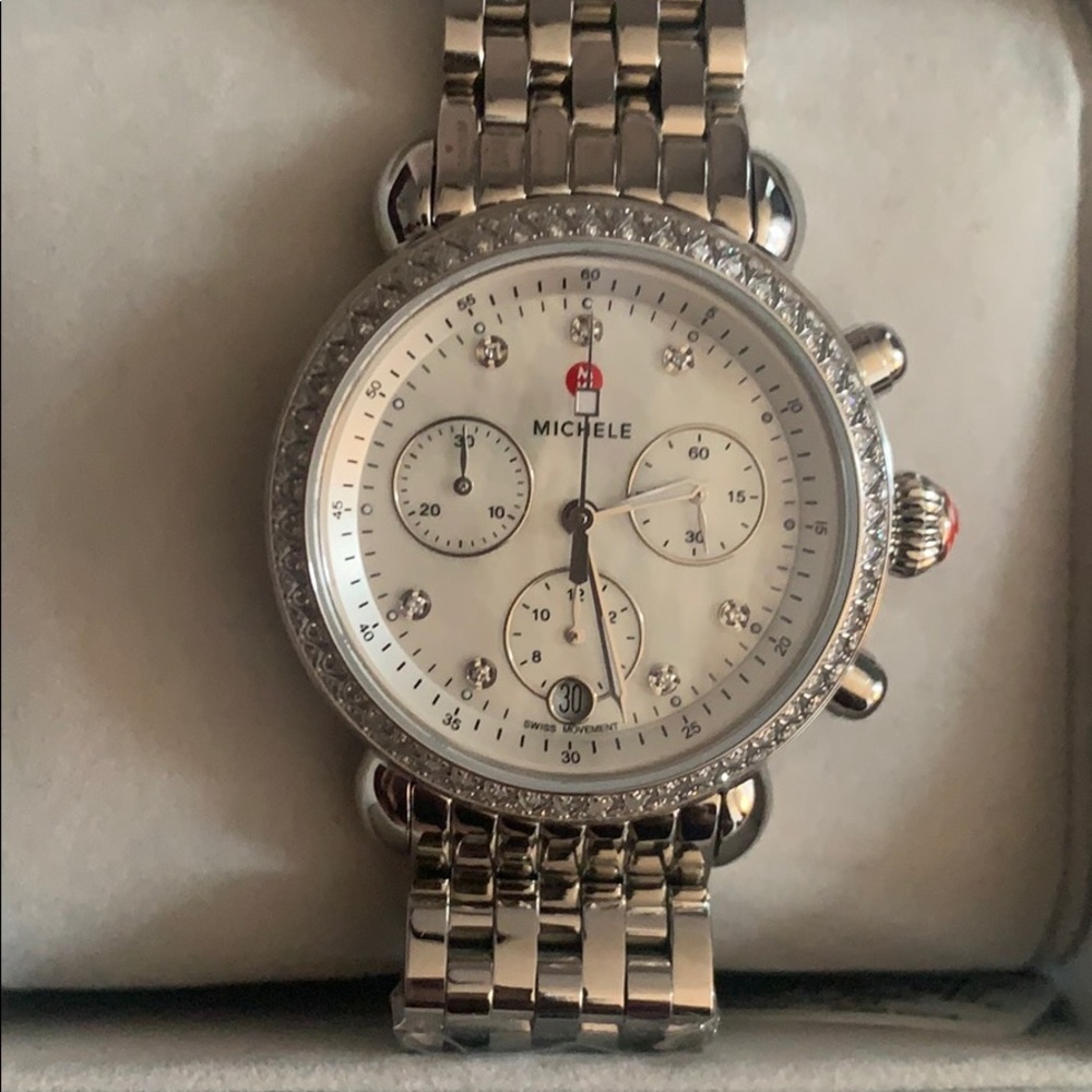 Michele CSX Diamond Watch